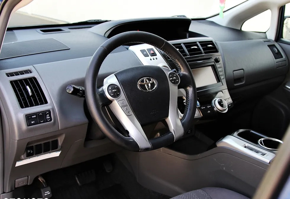 Toyota Prius+ cena 46990 przebieg: 261400, rok produkcji 2012 z Skępe małe 667